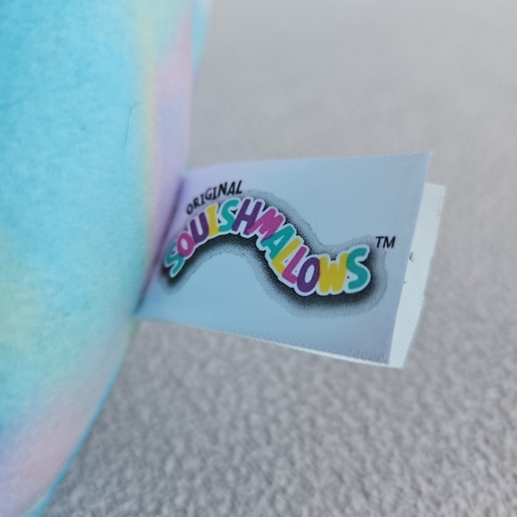 Squishmallow Anouk Tye Dye Unicorn Plush 8" Mystery Kellytoy Squishmallows - Picture 7 of 9